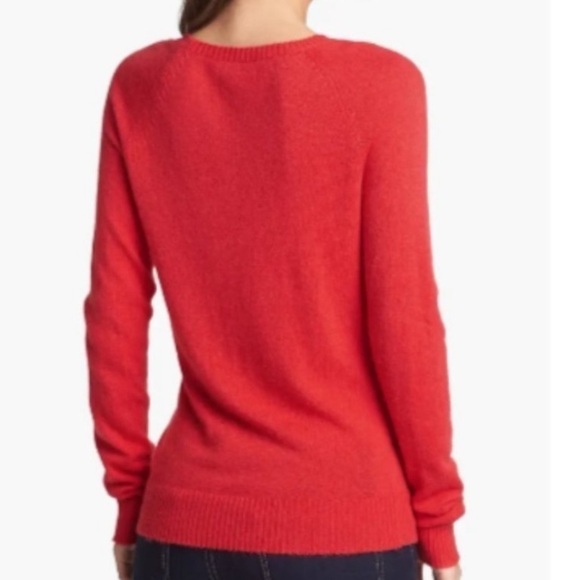 Wildfox White Label Shopping Is My Cardio Sequin Angora Blend Sweater‎ - Picture 2 of 11